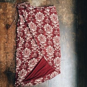 Free People Wrap Skirt